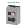 3SB3802-0DB3 cutie 2 butoane plastic echipata cu un buton Alb 1NO si un buton Negru NC Siemens