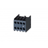 3RH2911-1FA40 CONTACT AUXILIAR FRONTAL, 4NO, SIEMENS , CONTACTORI GABARIT S00, S0, S2, S3