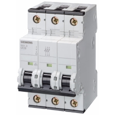 5SY6302-7 SIGURANTA AUTOMATA SIEMENS 2A 3 POLI 400 V AC, CURBA C, 6KA