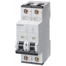 5SY7240-7 SIGURANTA AUTOMATA SIEMENS 40A, 2 POLI, 230/400 V/AC, CAPACITATE RUPERE 15KA, CURBA DECLANSARE C