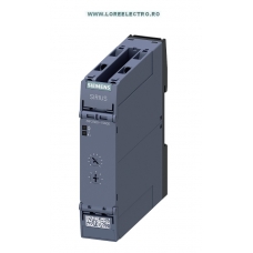 3RP2560-1SW30, RELEU DE TIMP ELECTRONIC STEA TRIUNGHI SIEMENS, TENSIUNE DE LUCRU 12V ..  230 V AC / DC, TENSIUNE AUX. DC 24V, POSIBILITATE DE SETARE 1-20 SEC, 3 NO ,