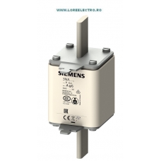 3NA3342 Siguranta fuzibila Siemens MPR 224A grupa NH3, tensiune 500V AC /  440V DC, curba Ardere gG