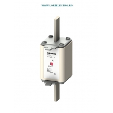 3NA7214 Siguranta fuzibila Siemens MPR 35A grupa NH2, tensiune 500V AC /  440V DC, curba Ardere gG, Cu indicator Siguranta Arsa