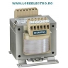 4AM5542-5AT10-0FD0 , TRANSFORMATOR DE SEPARARE MONOFAZAT SIEMENS , 400V/230V , PUTERE 0.6 kVA , GRAD PROTECTIE IP54
