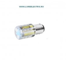 8WD4428-6XE Bec LED ALB pentru coloana luminoasa Soclu BA15d tensiune alimentare 24 V AC / DC SIEMENS