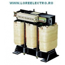 4AU3032-8BC40-0HA0 , TRANSFORMATOR DE SEPARATIE TRIFAZAT SIEMENS ,INTRARE  3 AC 500-400 V/289-230V , IESIRE 3 AC 400V/230V , PUTERE 6.3 kVA , GRAD PROTECTIE IP00