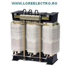 4BU4332-2AR10-2DA0 , TRANSFORMATOR DE SEPARATIE TRIFAZAT SIEMENS ,INTRARE  3 AC 500-400 V/289-230V , IESIRE 3 AC 400V/230V , PUTERE 18 kVA , GRAD PROTECTIE IP00