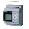 6ED1052-1MD08-0BA1 RELEU INTELIGENT PROGRAMABIL LOGO! 8 SIEMENS, CPU CU DISPLAY LOGO!12/24RCE, 8DI(4AI)/4DO, 400 Blocks