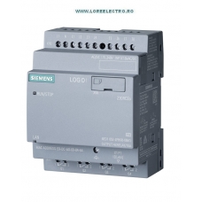 6ED1052-2FB08-0BA1 RELEU INTELIGENT PROGRAMABIL 230V LOGO! 8 SIEMENS, CPU FARA DISPLAY LOGO!230RCEo, 8DI/4DO,400 Blocks