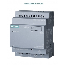 6ED1052-2HB08-0BA1 RELEU INTELIGENT PROGRAMABIL 24VDC LOGO! 8 SIEMENS, CPU FARA DISPLAY LOGO! 24RCEO, 8DI/4DO, 400 Blocks