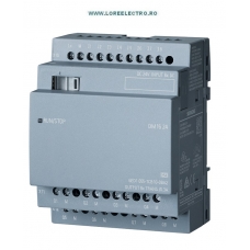 6ED1055-1CB10-0BA2 Modul digital de extensie 8DI 8DO pentru Releu inteligent 24V Logo 8 Siemens, LOGO! DM16 24 Exp. mod., 4 MW, 8DI/8DO