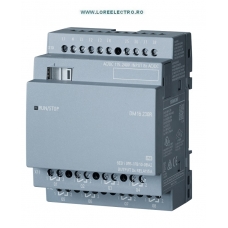 6ED1055-1FB10-0BA2 Modul digital de extensie 8DI 8DO pentru Releu inteligent 230V Logo 8 Siemens, LOGO! DM16 230R Exp. mod. 4 MW, 8DI/8DO