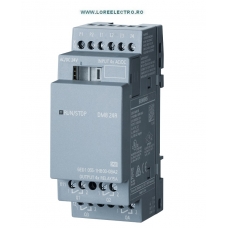 6ED1055-1HB00-0BA2 Modul digital de extensie pentru Releu inteligent 24V Logo 8 Siemens, LOGO! DM8 24R Exp. mod. 2 MW, 4DI/4DO