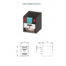 LZX:PT370615 Mini releu Industrial 10A cu 3 Contacte Basculante,10A tensiune Bobina 110V AC, Siemens PT Series