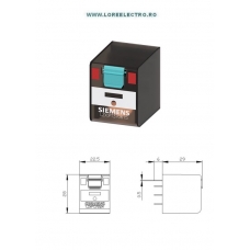 LZX:PT370615 Mini releu Industrial 10A cu 3 Contacte Basculante,10A tensiune Bobina 110V AC, Siemens PT Series