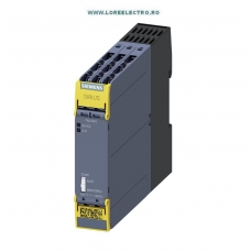 3SK1111-1AW20 RELEU SAFETY SIEMENS, 3NO CONTACTE BLOC, + 1NC CONTACT SEMNALIZARE, BOBINA 110V ... 230V AC/DC