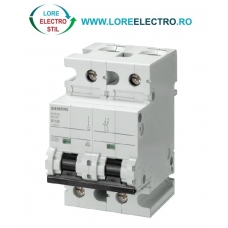 5SP4292-7 SIGURANTA AUTOMATA BIPOLARA 125A, 2P, D 70mm, CURBA C, 10kA, 230v / 400V Producator Siemens