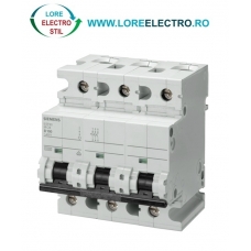 5SP4380-6, Siguranta automata 80A, 3 Poli, Siemens, 10kA, Curba B