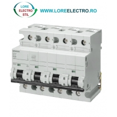 5SP4480-6, Siguranta automata 80A, 4 poli, Siemens, 10kA, Curba B