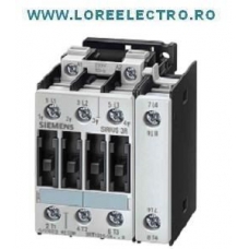 3RT1326-1AB00 , CONTACTOR 4 POLI 4NO 35A AC1 , TETRAPOLAR SIEMENS , CU BOBINA 24 V / AC , GABARIT S0 , 35A , 23kw / 400V