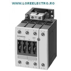 3RT1336-1AB00 , CONTACTOR 4 POLI , TETRAPOLAR SIEMENS  , CU BOBINA 24 V/AC , GABARIT S2 ,  55A  , 36kV/400V