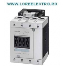 3RT1344-1AB00 , CONTACTOR 4 POLI 4NO 100A AC1 , TETRAPOLAR SIEMENS , CU BOBINA 24 V/AC , GABARIT S3 , 100A , 66kW/400V