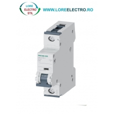 5SY6108-7 Siguranta monofazata Siemens 8A 1P curba C, 6KA