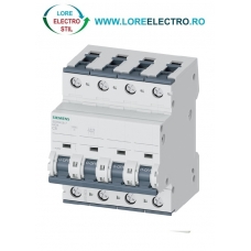 5SY6408-7 Siguranta automata trifazata Siemens 8A, 4P