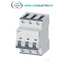 5SY6303-7 Siguranta automata trifazata Siemens 3A, 3P curba C, 6KA