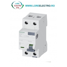 5SV4112-0 SIGURANTA DIFERENTIALA 1P+N, 25 A, TIP AC, 10 mA, 230 V, SIEMENS