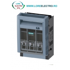 3NP1123-1CA20 separator sigurante fuzibile tip MPR 100A, NH000 conexiune box terminal, Producator Siemens