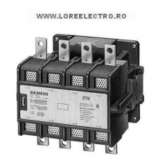 3TK1042-0AP0 , CONTACTOR 4 POLI , TETRAPOLAR SIEMENS , 200 A , 130kV/400V , TENSIUNE BOBINA 220...230 V AC