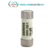 3NW6302-1 siguranta fuzibila cilindrica SIEMENS 2A dimensiuni 8x32, clasa Tip gG