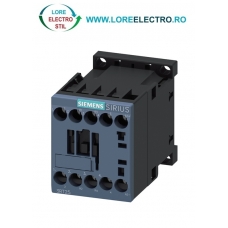 3RT2517-1BM40 contactor 5,5KW, 12A, tensiune bobina 220 V DC, 4 contacte 2 NO + 2 NC, SIEMENS