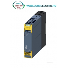 3SK1111-2AB30 RELEU SAFETY SIEMENS, 3NO CONTACTE BLOC, + 1NC CONTACT SEMNALIZARE, BOBINA 24V AC/DC