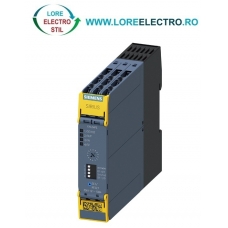 3SK1121-1CB41 RELEU SAFETY SIEMENS, 2NO CONTACTE INSTANTANEE, + 2NO CONTACT TEMPORIZARE, BOBINA 24V DC