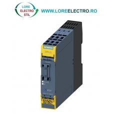 3SK2112-2AA10 RELEU SAFETY SIEMENS, 2NO IESIRI SIGURANTA, 1NC IESIRE SEMNALIZARE, 10 INTRARI DE SIGURANTA, BOBINA 24V DC