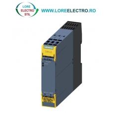 3SK1211-2BW20 RELEU SAFETY SIEMENS, 4NO CONTACTE SIGURANTA, 1NC CONTACT SEMNALIZARE, BOBINA 110-240V AC/DC, TERMINALE ARC