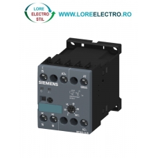 3RP2025-1AP30, RELEU DE TIMP ELECTRONIC SIEMENS SIRIUS, TENSIUNE DE LUCRU 24 V AC/DC SAU 200-240 V AC, 1CO, 0,05 S - 100 H
