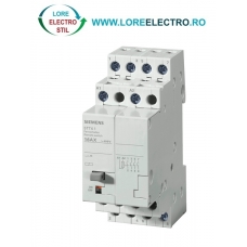 5TT4104-0, TELERUPTOR MECANIC SIEMENS SENTRON, 230/400 V AC, 16A, 4NO, 230 V AC
