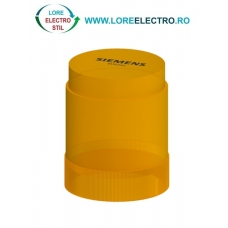 8WD4220-5AD, ELEMENT DE SEMNALIZARE SIEMENS SIRIUS, LUMINA CONTINUA, LED INTEGRAT, GALBEN, TENSIUNE 24 V AC/DC, DIAMETRU 50 MM