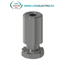 8WD4208-0EH, ADAPTOR PENTRU MONTAJ PE O SINGURA GAURA SIEMENS SIRIUS, FILET M18 CU PIULITA, PENTRU COLOANE CU DIAMETRU 50 MM, PLASTIC