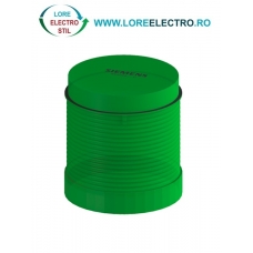 8WD4450-5BC, ELEMENT DE SEMNALIZARE SIEMENS SIRIUS, LUMINA INTERMITENTA, LED INTEGRAT, VERDE, TENSIUNE 230 V AC, DIAMETRU 70 MM