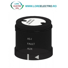 8WD4428-0BE, ELEMENT ADAPTOR AS-INTERFACE SIEMENS SIRIUS, STANDARD AS-I PENTRU 4 ELEMENTE SEMNALIZARE, 24V DC, NEGRU, DIAMETRU 70 MM