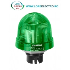 8WD5300-1AC, ELEMENT DE SEMNALIZARE SIEMENS SIRIUS, LUMINA CONTINUA, VERDE, TENSIUNE 12-230 V AC/DC, DIAMETRU 70 MM