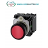 3SU1100-0AB20-1BA0, BUTON DE COMANDA COMPLET SIEMENS SIRIUS, DIAMETRU DE 22 MM, ROSU, CU REVENIRE, 1NO, CONEXIUNE CU SURUB