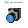 3SU1100-0AB50-1BA0, BUTON DE COMANDA COMPLET SIEMENS SIRIUS, DIAMETRU DE 22 MM, ALBASTRU, CU REVENIRE, 1NO, CONEXIUNE CU SURUB