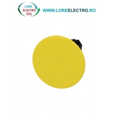 3SU1000-1CD30-0AA0, ACTUATOR BUTON TIP CIUPERCA SIEMENS SIRIUS, DIAMETRU DE 22 MM, GALBEN, ROTUND (60 MM), CU REVENIRE