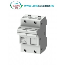3NW7151, SOCLU PENTRU SIGURANTA FUZIBILA SIEMENS SENTRON, DIMENSIUNE 14X51 MM, 1P+N, CURENT NOMINAL 50 A