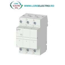 3NW7334, SOCLU PENTRU SIGURANTA FUZIBILA SIEMENS SENTRON, CU INDICATOR LED, DIMENSIUNE 8X32 MM, 3P, CURENT NOMINAL 20 A